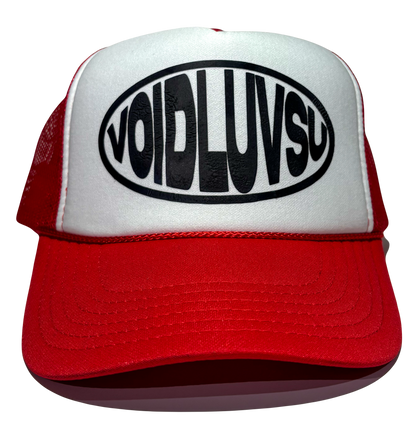 VOIDLUVSU Red Trucker hat